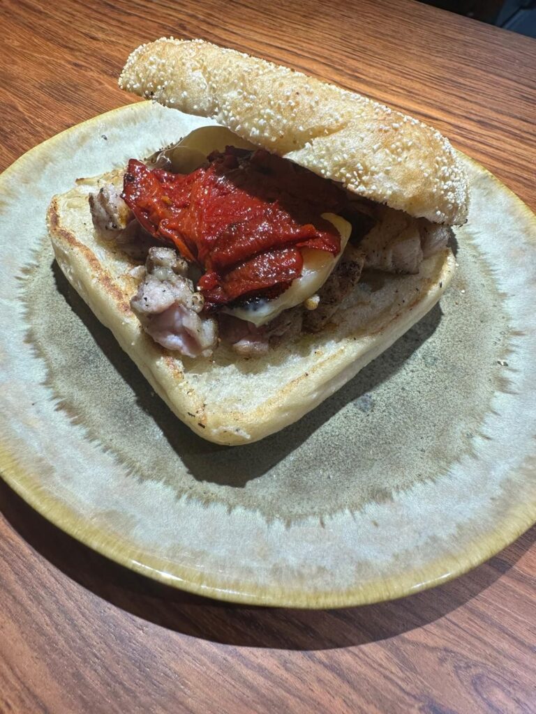 Mollete de asador